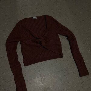 Fashion nova cross crop top